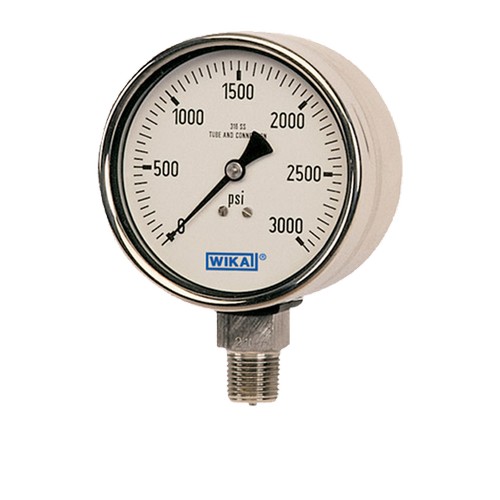 WIKA 233.30 100 psi Pressure Gauge | H J Kirby Corp