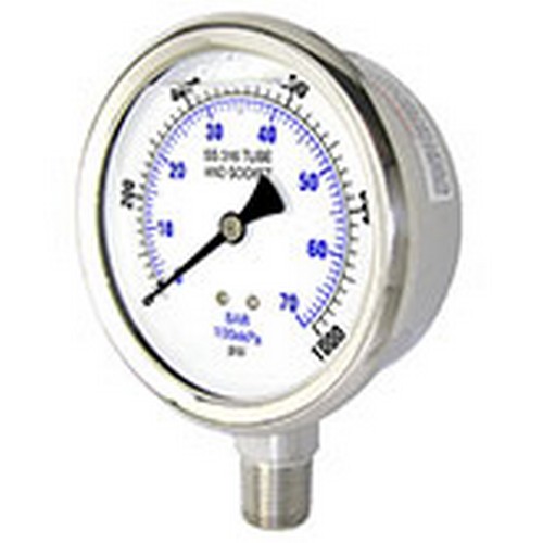 【保存版】 PIC 301L-254D 60 psi/kPa+bar Pressure Gauge | H J Kirby Corp 応援グッズ