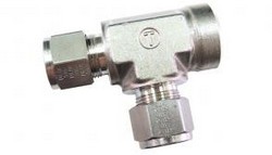 TYLOK 4 Seal Tube Fitting - 1/2" x 3/8" x 1/2" Female Run Tee - 3TFT