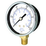 Imported EJ0248 - 1.5" Dial - 0-100 psi/kPa Pressure Gauge