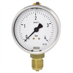 WIKA 113.53 - 1.5" Dial - 0-3000 psi/bar Pressure Gauge