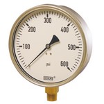 WIKA 212.20 - 4" Dial - 0-2000 psi Pressure Gauge