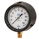 WIKA 213.34 - 4.5" Dial - 0-200 psi/bar Pressure Gauge