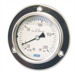 WIKA 233.55 - 2.5" Dial - 0-5000 psi Pressure Gauge  - Restrictor in Socket