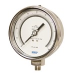 WIKA 332.54 - 4.0" Dial - 0-60 psi/bar Pressure Gauge