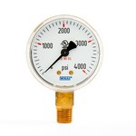 WIKA 111.11 - 2.0" Dial - 0-4000 psi Pressure Gauge  - Welding