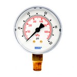 WIKA 111.10SC - 2.5" Dial - 0-100 psi/kPa Pressure Gauge
