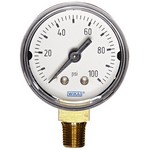 WIKA 111.10 - 1.5" Dial - 0-100 psi Pressure Gauge