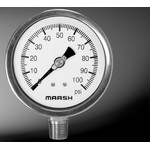MARSH H20748 - 4.0" Dial - 0-100 psi/kPa Pressure Gauge