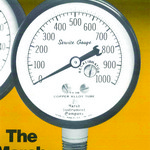 MARSH W0382 - 2.5" Dial - 0-600 psi Pressure Gauge