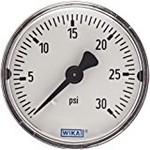WIKA 111.12 - 2.0" Dial - 0-30 psi Pressure Gauge